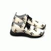 Corgi Pattern - Black Soles