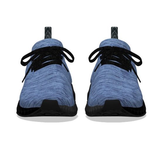 Dark Blue Linen - Black Sole