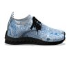 Dark Blue Water Stone - Black Sole